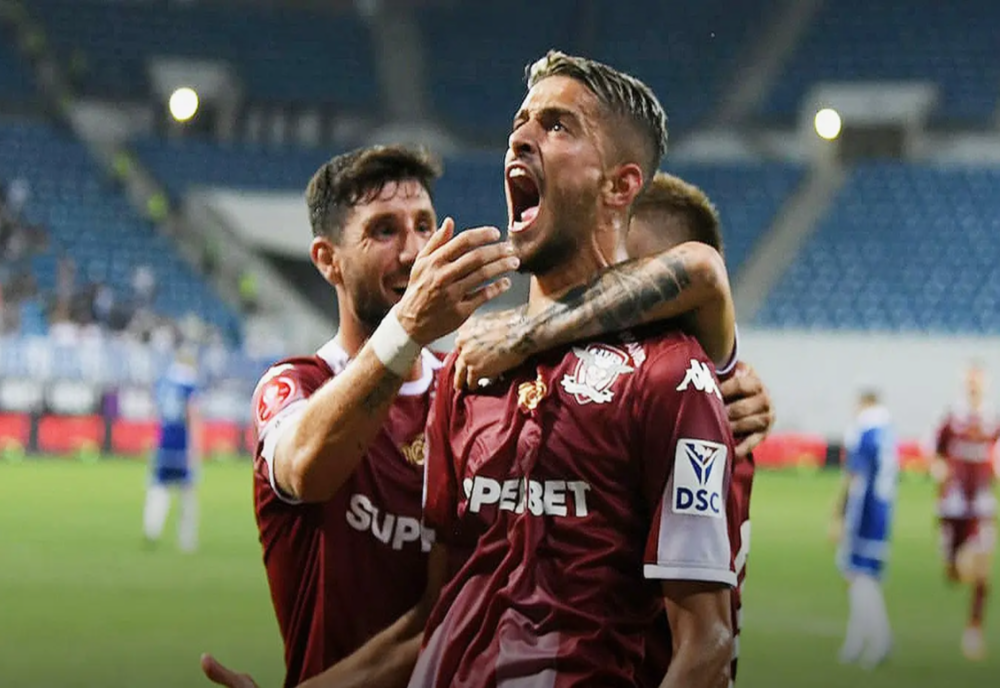 Rapid Bucureşti a învins-o pe FC U Craiova cu scorul de 5-3