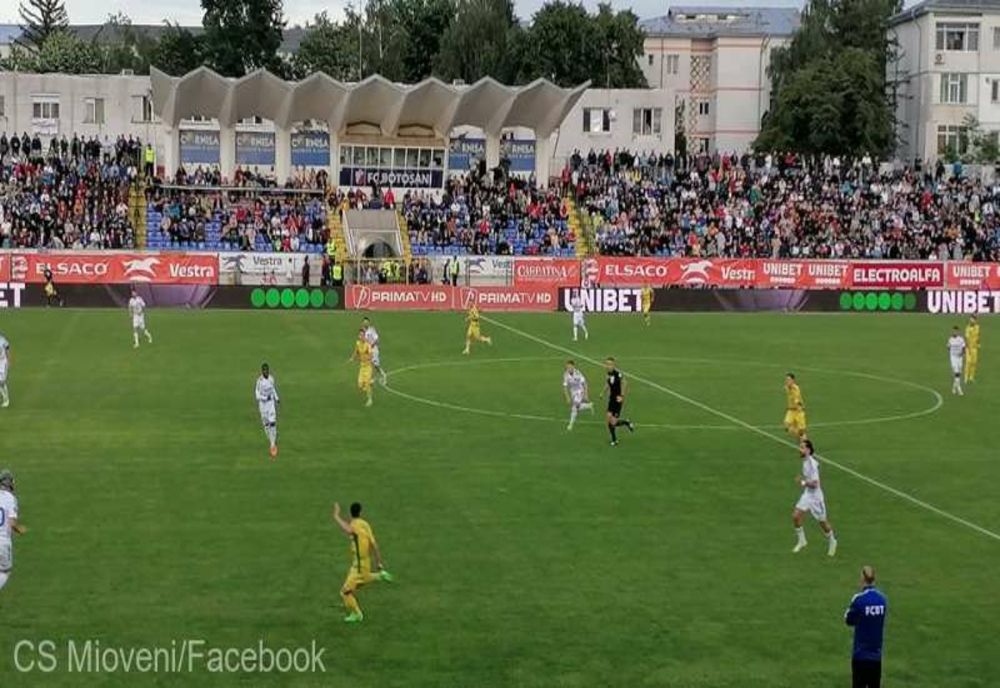 Victorie dramatică pentru FC Botoşani în prima manşă a barajului pentru Superligă