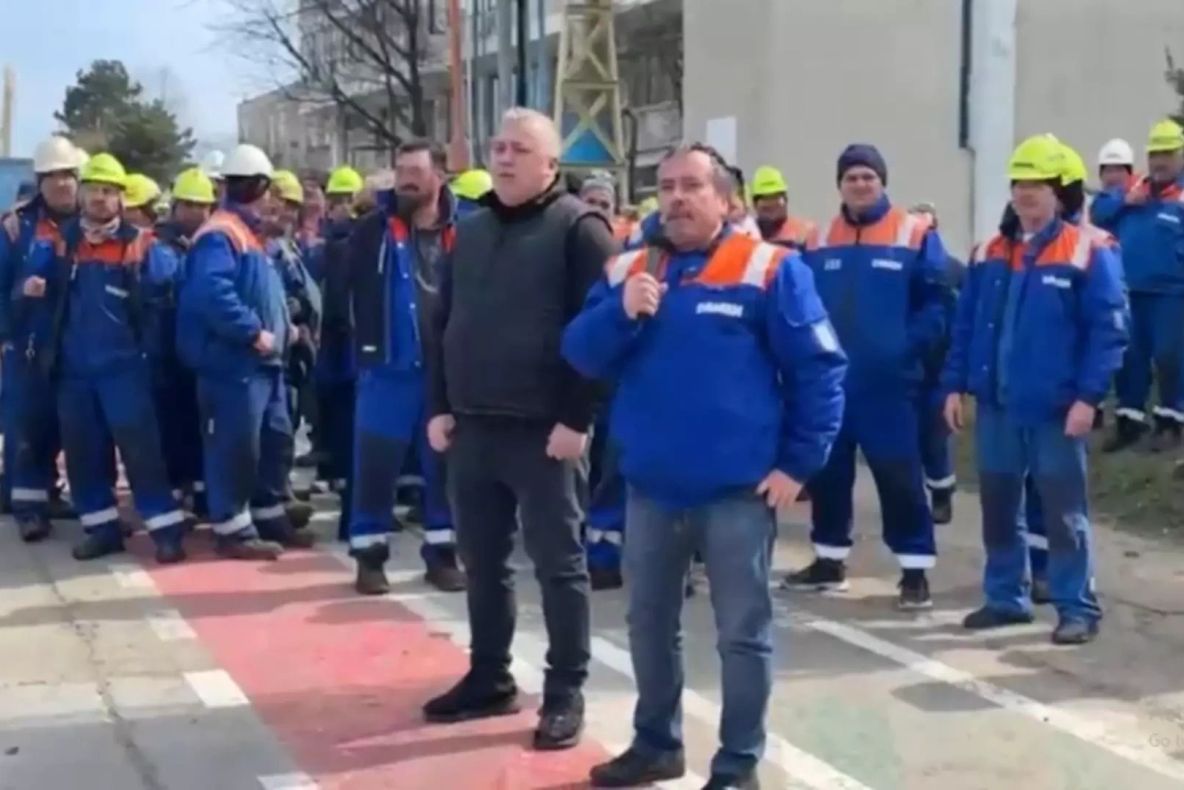 Nou protest la șantierul Naval din Mangalia. Angajații sunt disperați: „Nu și-au primit salariile de 3 luni!”
