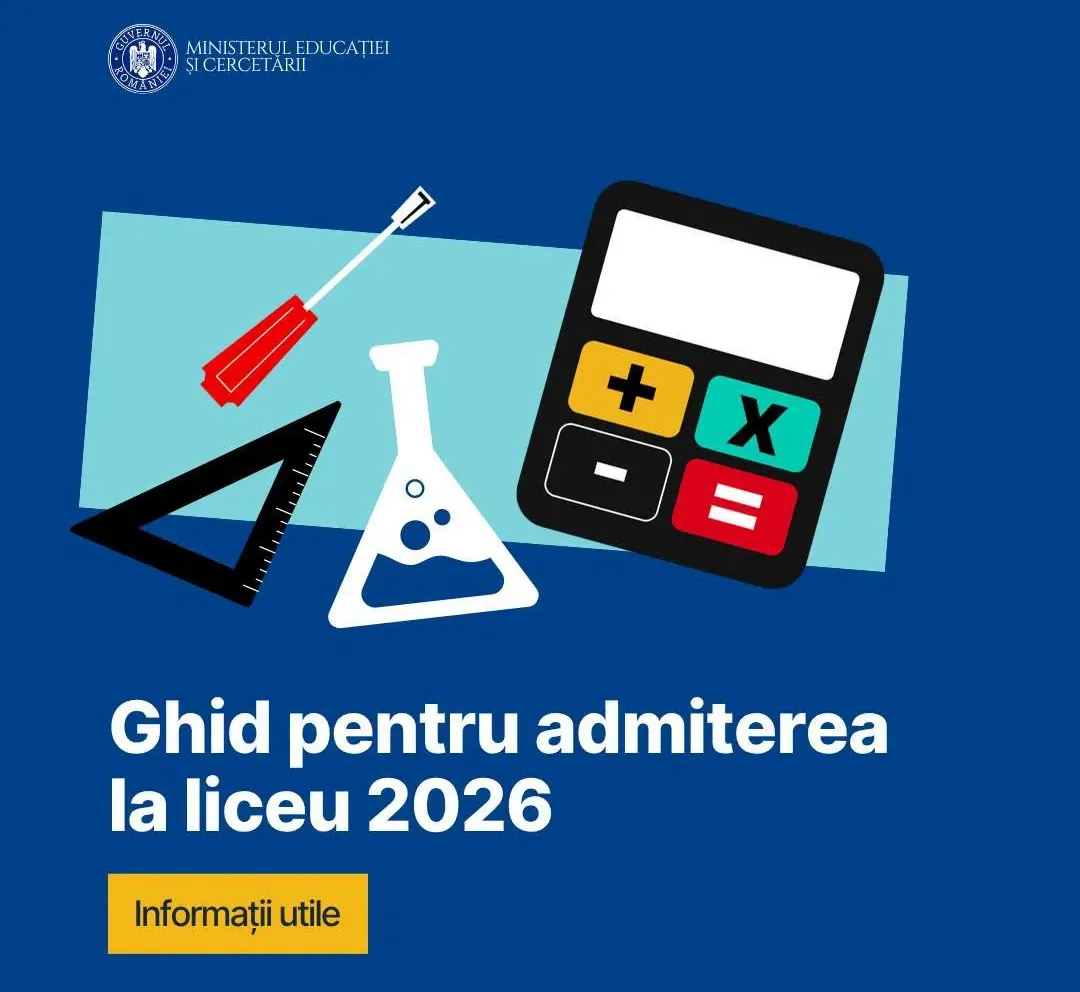 Ghidul care poate face diferența la admiterea la liceu 2026. Ce trebuie să știe toți elevii înainte de completarea opțiunilor