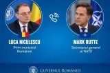 Luca Niculescu și Mark Rutte discută despre securitatea Mării Negre și amenințările hibride