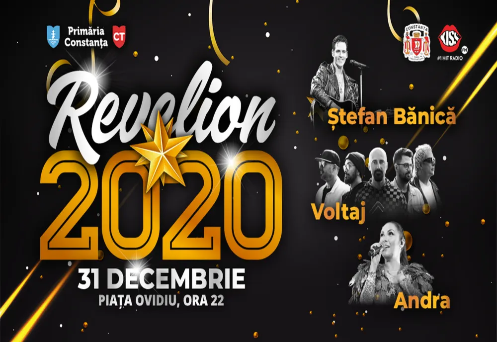 Revelion 2020. Cine cântă în noaptea dintre ani în Constanța