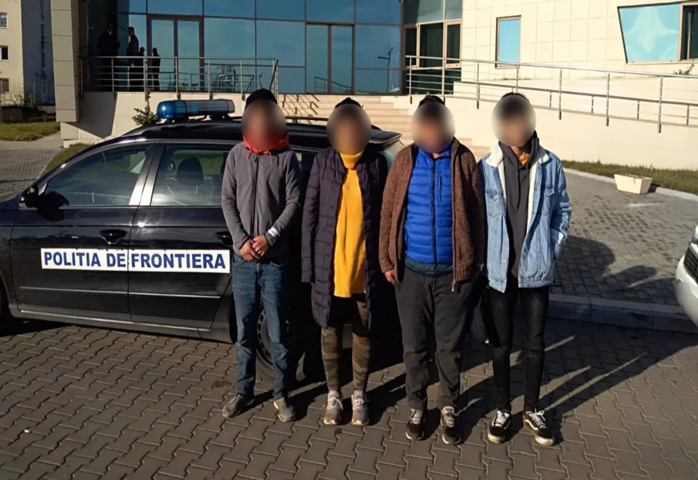 Asiatici prinși la granița din sudul țării. Au fost trimiși înapoi în Bulgaria