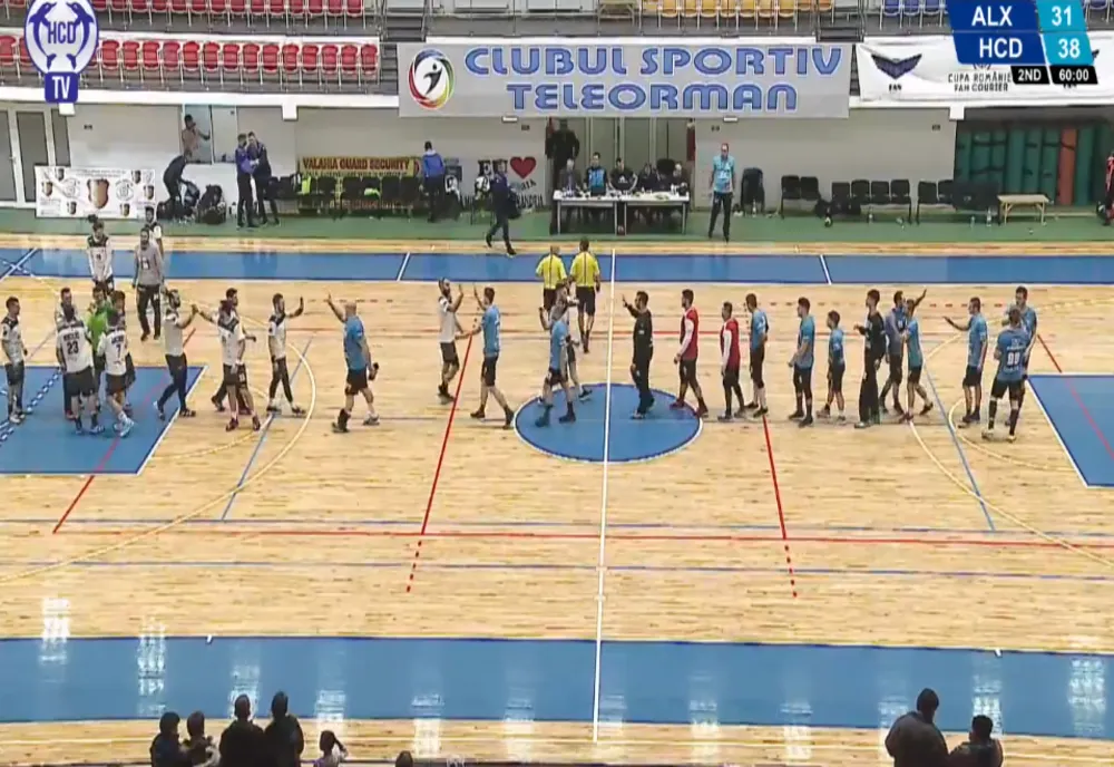  HC Dobrogea Sud câștigă la Alexandria și merge în Final 4