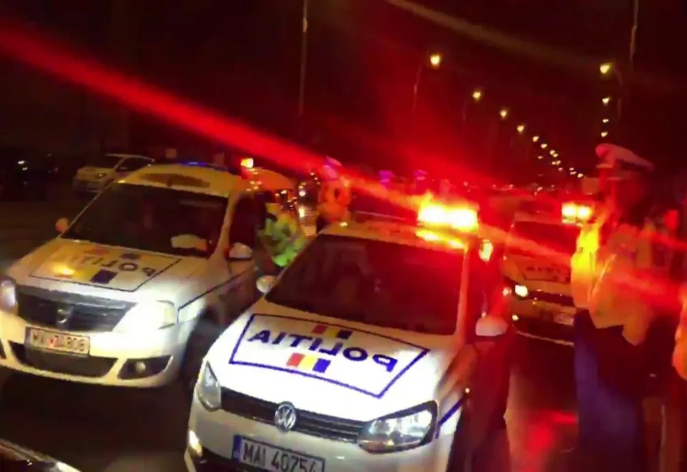 Ca-n filme, pe drumurile din Constanța. Șofer beat și fără permis urmărit de polițiști