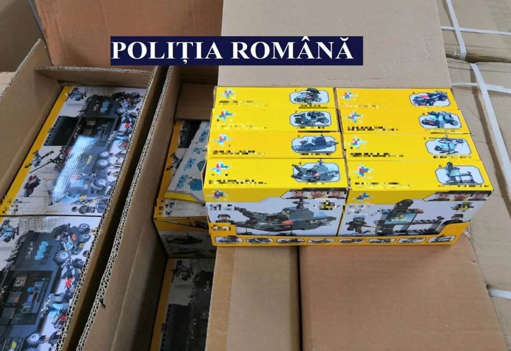 FOTO| Contrabandă cu jucării în Portul Constanţa