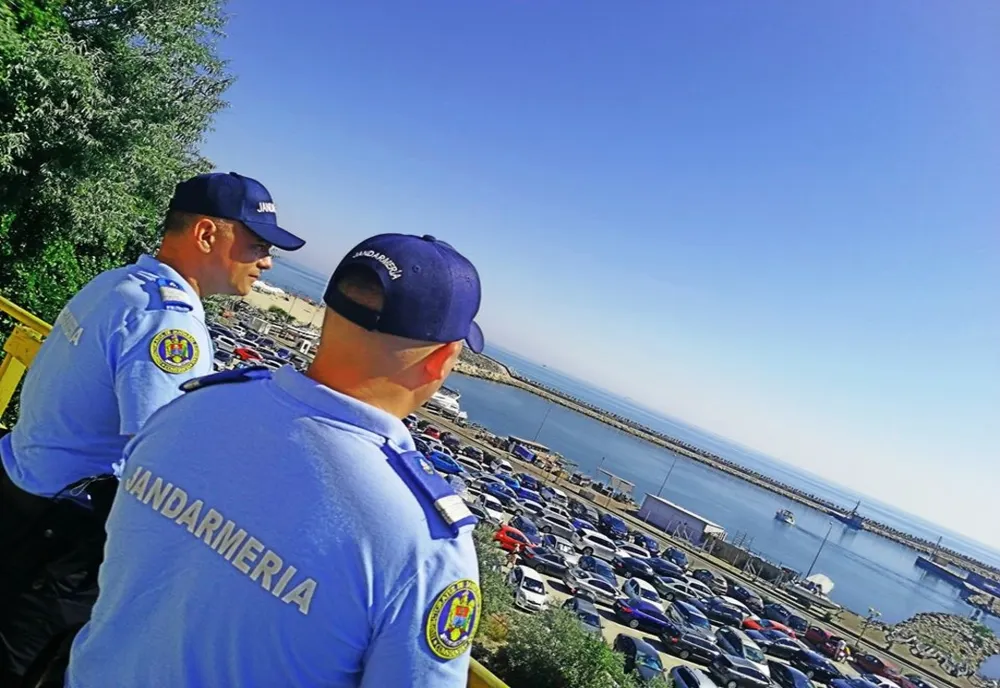 Jandarmii pe litoral. Amenzi de peste 67.000 de lei