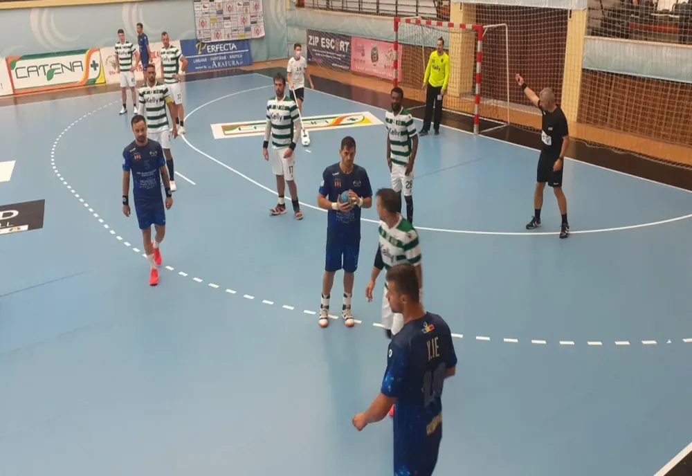 EHF European League. HC Dobrogea Sud egal, cu Sporting  Lisabona 