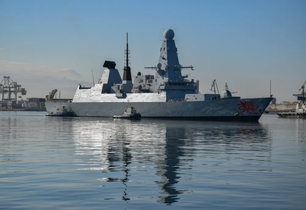 Exerciţii militare navale româno-britanice în Marea Neagră