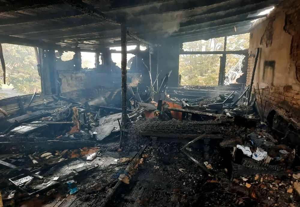FOTO| Incendiu puternic în Constanța. Autoritățile în alertă