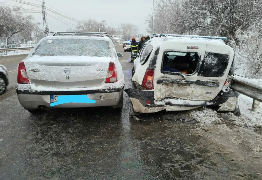 Accident grav din cauza vitezei între Eforie Nord și Eforie Sud