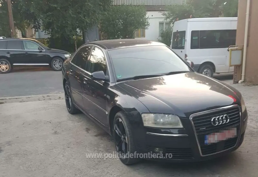 Autoturism furat în Germania, descoperit de polițiștii de frontieră constănțeni