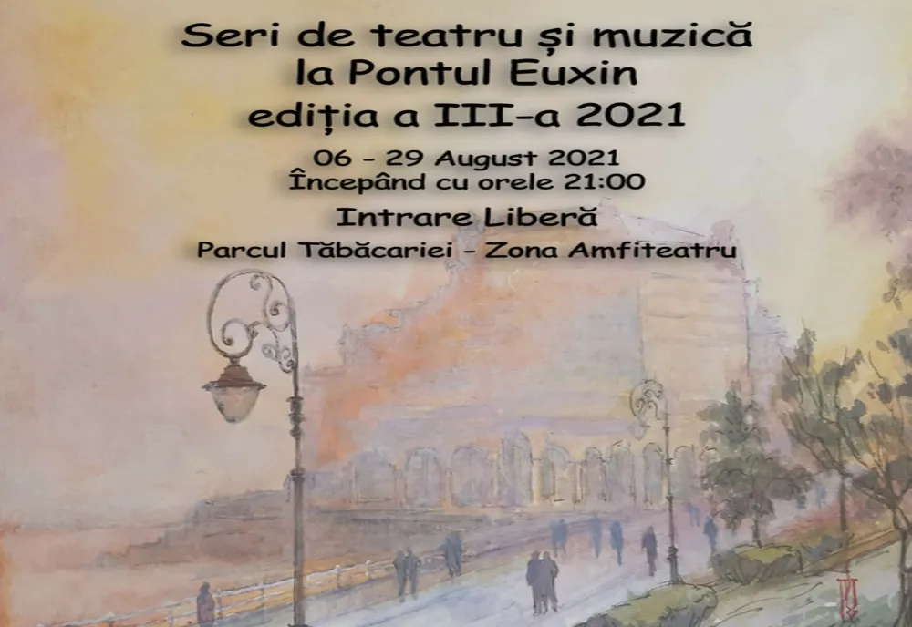 Seri de teatru și muzică la Pontul Euxin