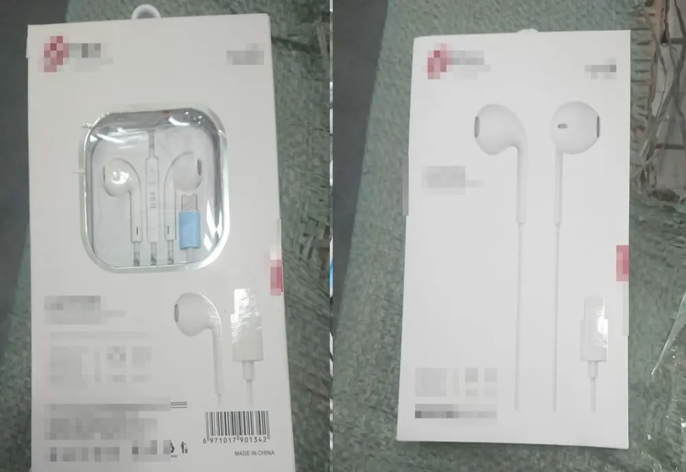 Sute de căști audio contrafăcute, depistate într-un container în Portul Constanța