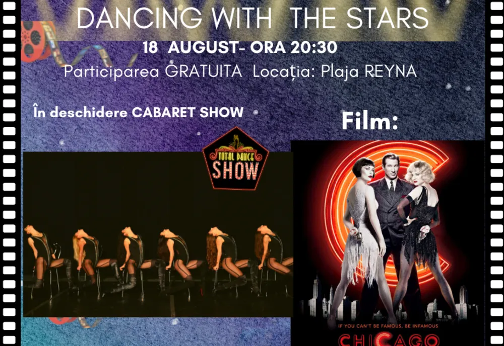 „Dancing with the stars”. Spectacole inedite de film, muzică și dans