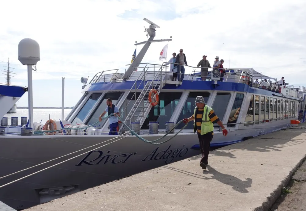 Nava de croazieră River Adagio a acostat  în Portul Constanța