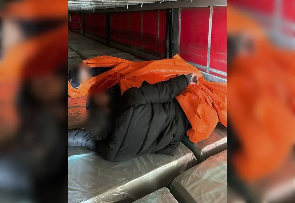 Sirieni depistați de poliţiştii de frontieră de la PTF Negru Vodă. Unde erau ascunși