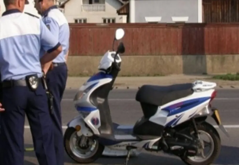Accident cu bucluc în Corbu