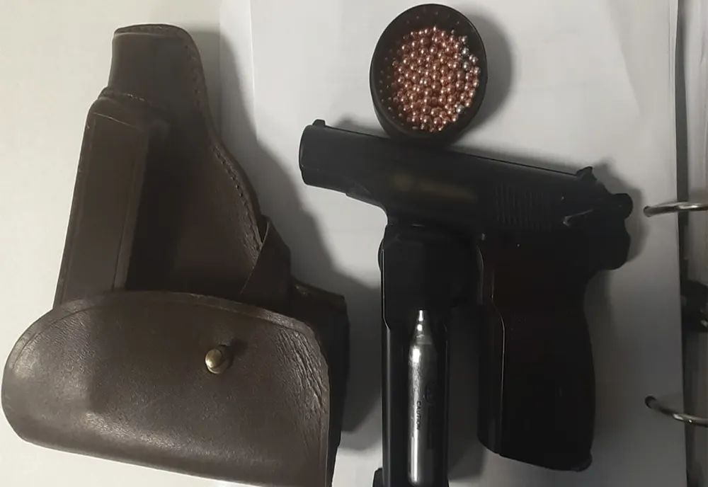 Ucrainean prins cu un pistol în Vama Isaccea