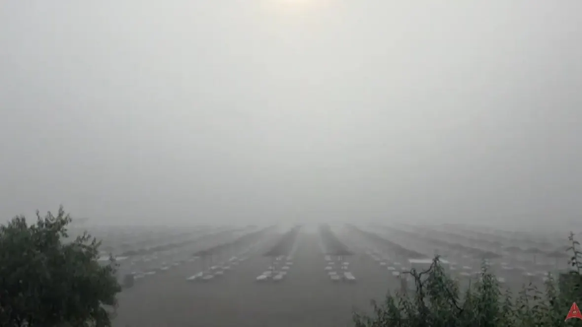 ceață pe litoral