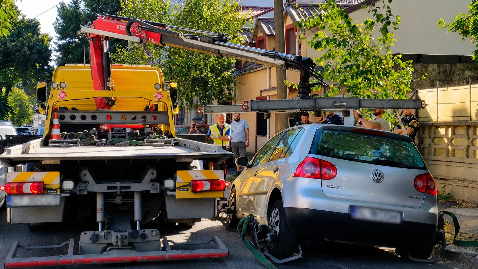 Incident trafic Constanța / Captură FocusPress