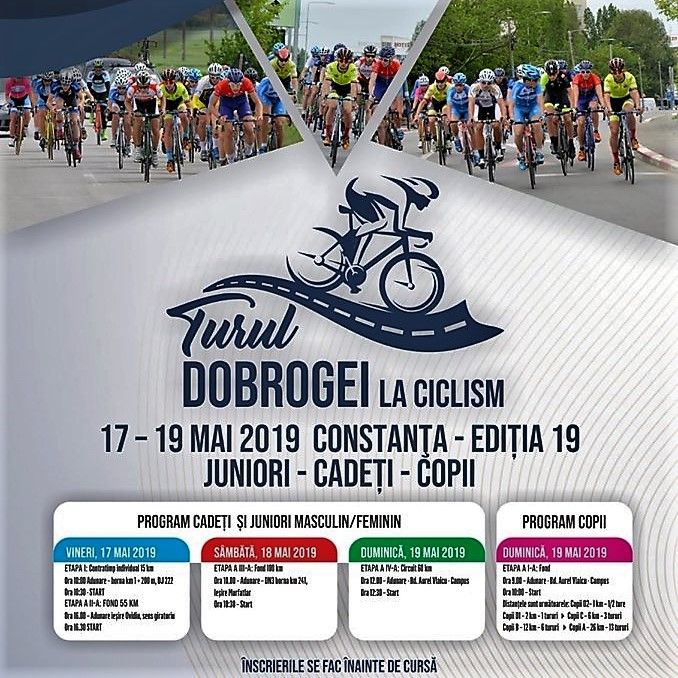 afis Turul Dobrogei la ciclism