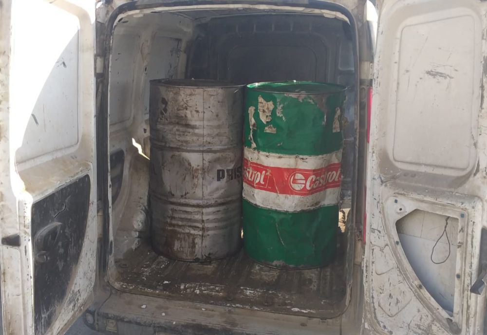 Constănțean prins cu 600 litri de motorină furată