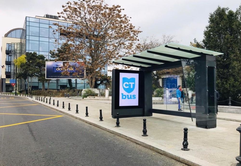 Stații de autobuz inteligente la Constanța