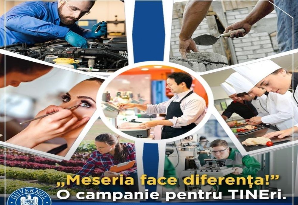 Ministerul Educaţiei şi Cercetării lansează campania „Meseria face diferența!”