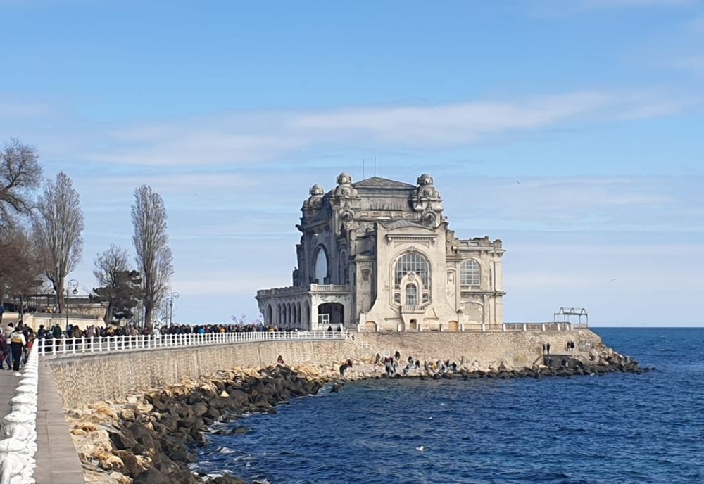 FOTO VIDEO| Cazinoul din Constanța se pregătește de restaurare