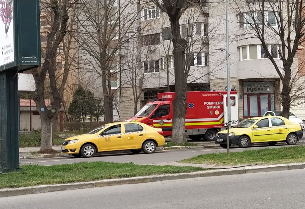 VIDEO| Constănțeancă suspectă de coronavirus, transportată de urgență la spital