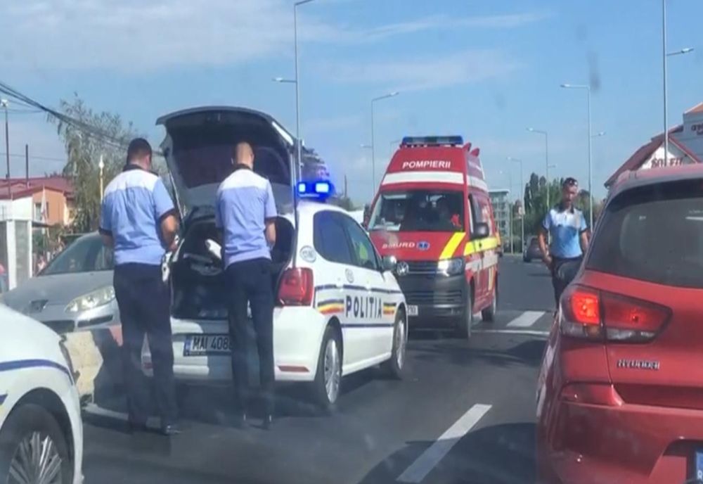 VIDEO| Accident în Mamaia Nord