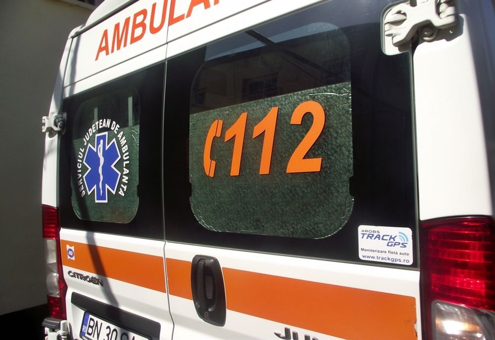 Accident la Eforie Nord, Două persoane rănite