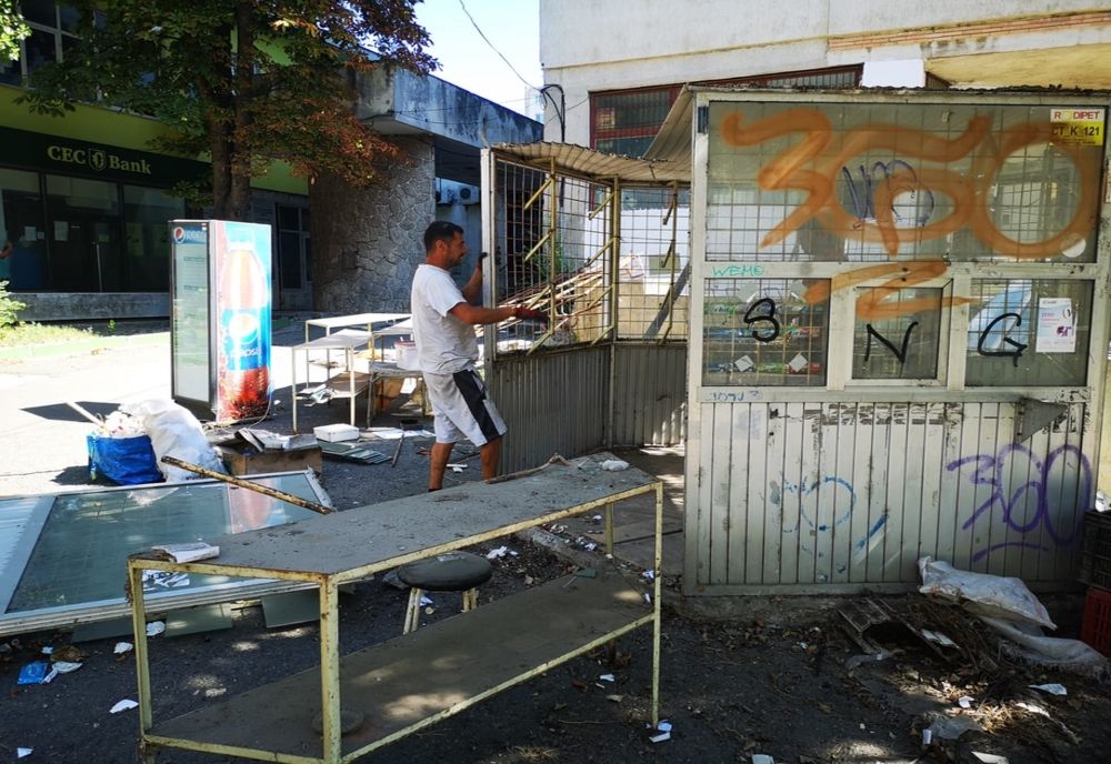 Ultimul chioșc RODIPET din Constanța a fost demolat astăzi!