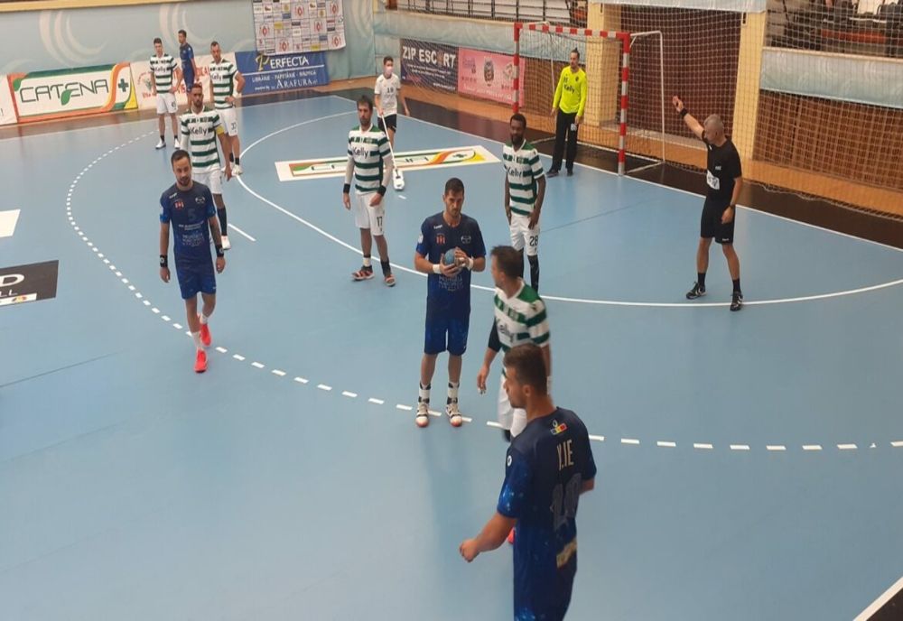 EHF European League. HC Dobrogea Sud egal, cu Sporting  Lisabona 