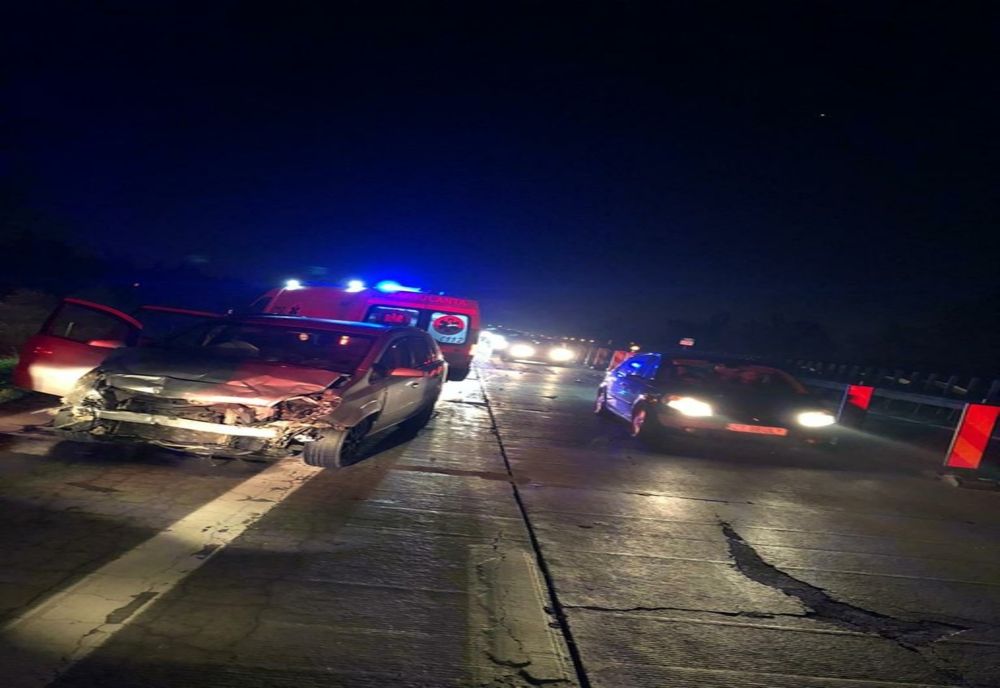 FOTO| Accident grav pe Autostrada A2 București Constanța. Un mort si doi răniți