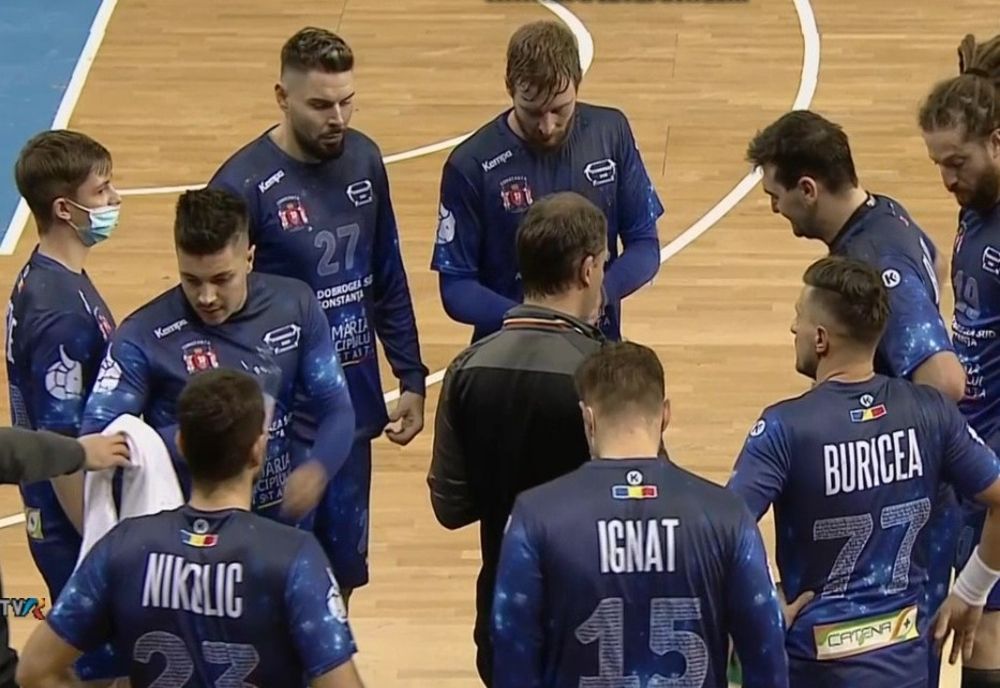 Trei puncte pierdute de HC Dobrogea Sud cu Potaissa Turda