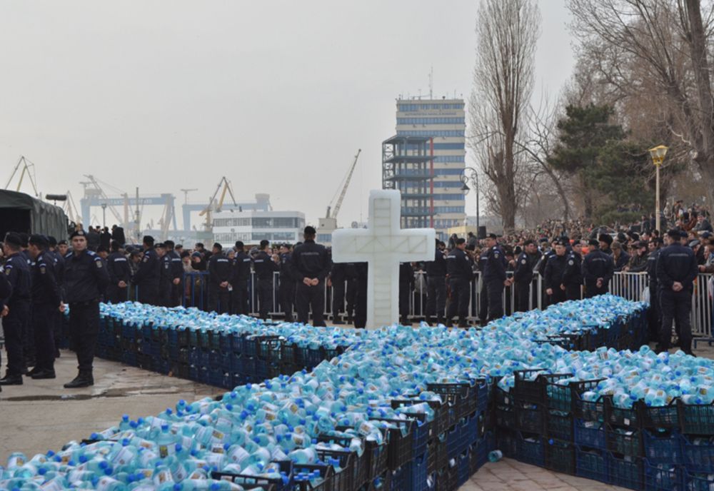 Mobilizare a forţelor de ordine, pentru slujba de Bobotează, la Constanța