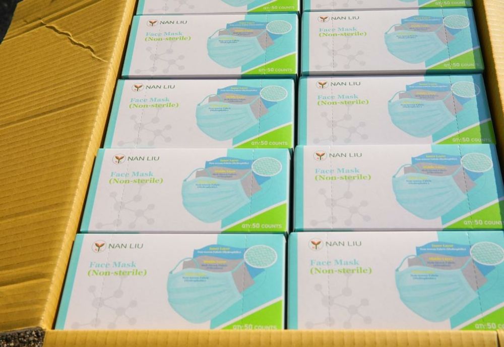 200.000 de măști de protecție donate de Primăria orașului Kaohsiung distribuite de Primăria Constanța 