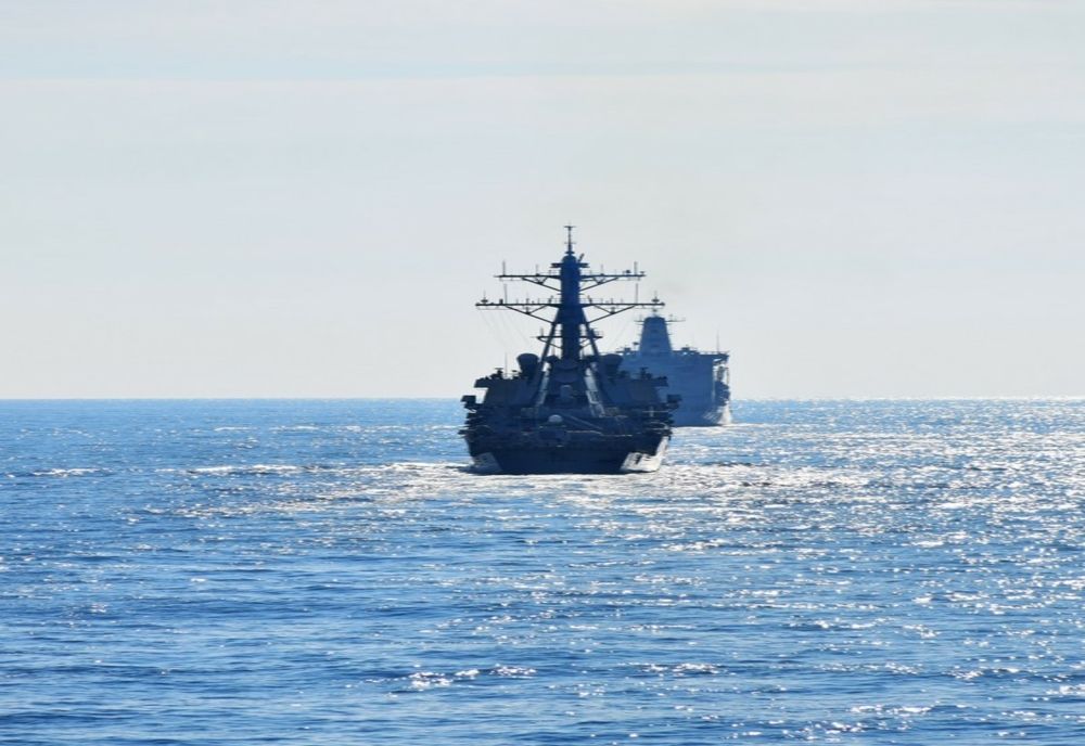 FOTO Exerciţiu româno-american în Marea Neagră