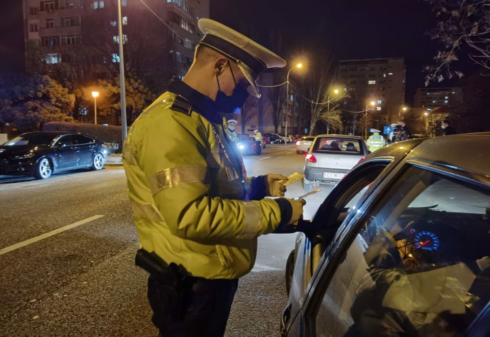 Șoferi lăsați o vreme fără permis! Câte amenzi au dat polițiștii din Constanța pentru încălcarea normelor rutiere