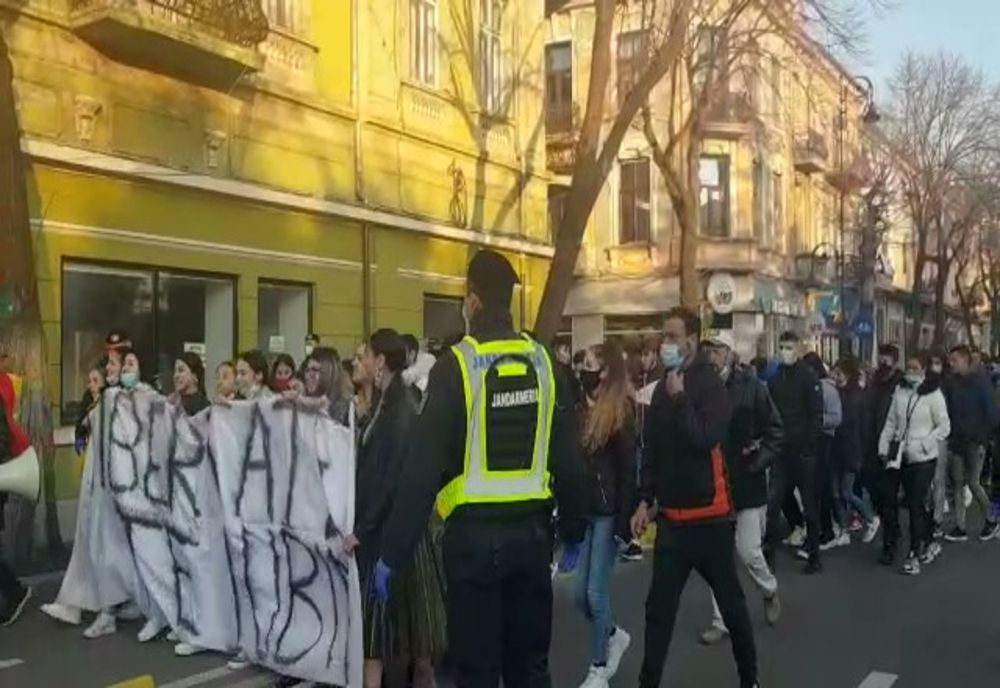 VIDEO O nouă zi de proteste la Constanța