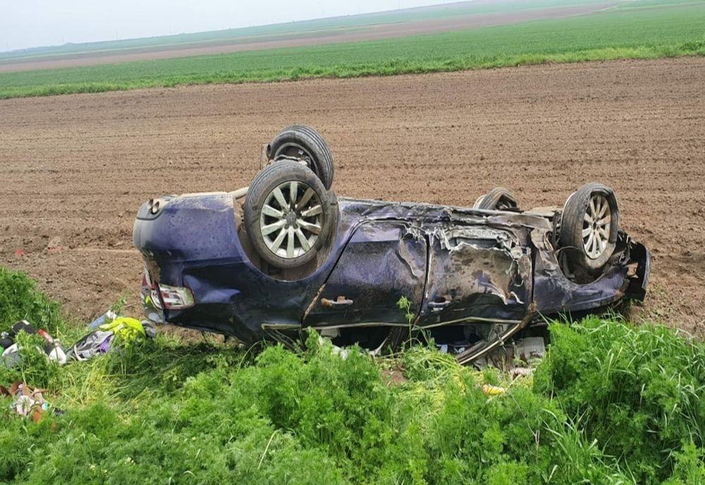 FOTO| Accident grav în zi de sărbătoare.Copil de 8 luni la spital