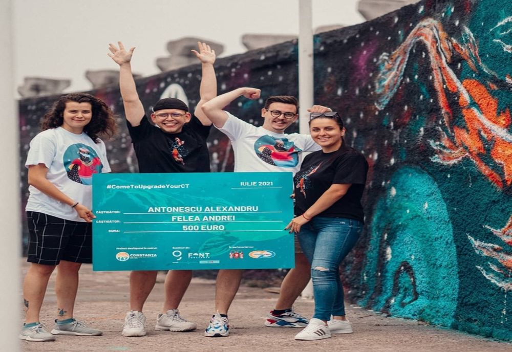  “Constanța - Capitala Tineretului din România 2021-2022” premiază tinerii artiști care aduc un upgrade orașului 