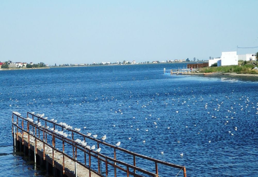 Persoană în pericol de înec pe lacul Techirghiol