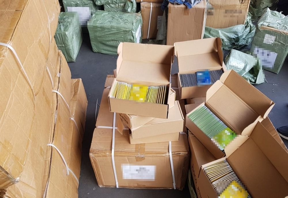 Mii de produse contrafăcute depistate în Portul Constanța