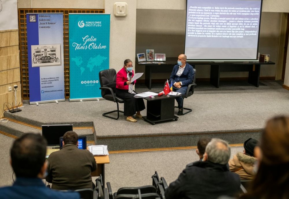 Personalități marcante în literatura universală, YUNUS EMRE ȘI MIHAI EMINESCU, celebrate la Constanța