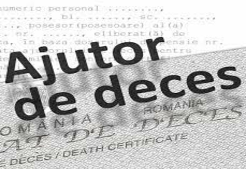 De la 1 ianuarie se majorează ajutorul de înmormântare. Atenție, sumele se acordă diferențiat