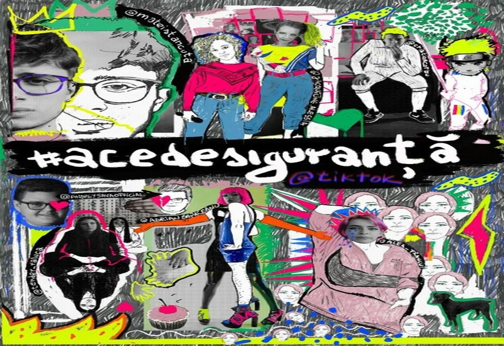 #ACEDESIGURANȚĂ, spectacol –instalație jucat simultan live și pe TikTok