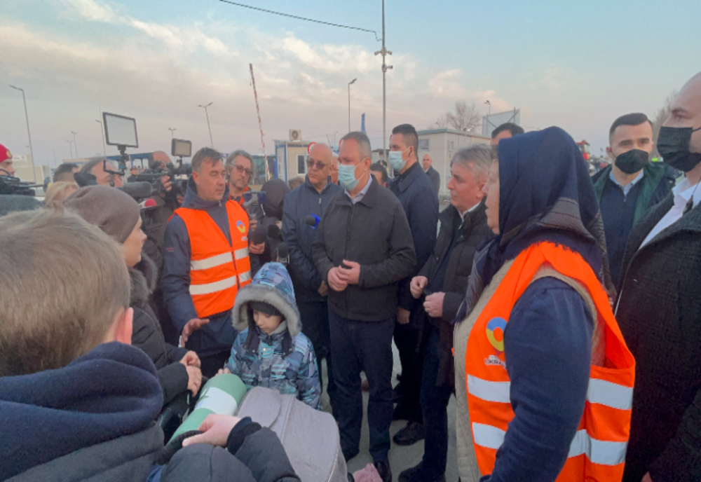 FOTO VIDEO Nicolae Ciucă la Isaccea - Un război nedemn, neprovocat pe care forțele armate ruse îl desfășoară în Ucraina